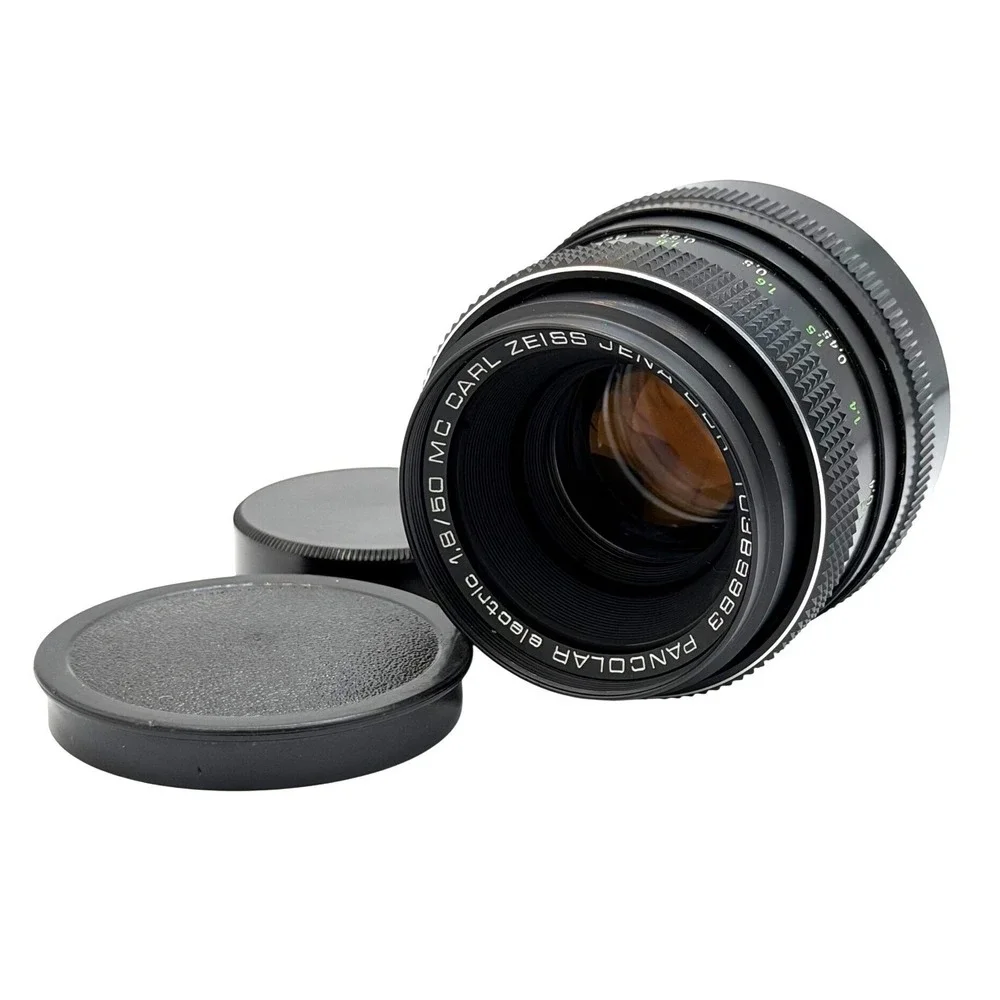 Carl Zeiss Jena Pancolar Electric 50mm f1.8 MC M42 Mount Prime Lens DDR CLEAN